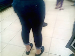 Nice ass in line