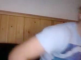 Norway, Cute Boy With Round Big Ass On Doggy On Cam