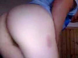 Norway, Cute Boy With Round Big Ass On Doggy On Cam