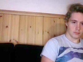 Norway, Cute Boy With Round Big Ass On Doggy On Cam