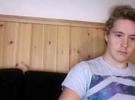 Norway, Cute Boy With Round Big Ass On Doggy On Cam