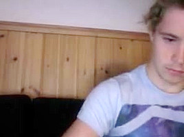 Norway, Cute Boy With Round Big Ass On Doggy On Cam