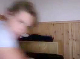 Norway, Cute Boy With Round Big Ass On Doggy On Cam