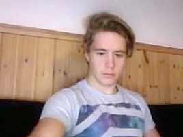 Norway, Cute Boy With Round Big Ass On Doggy On Cam