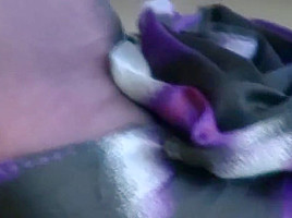 Nylon foot play in black