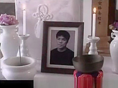 Nympho Wife Masturbating In Husband Mourn