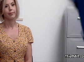 Officer Drills Big Tit Milf Hard At His Office 6 Min