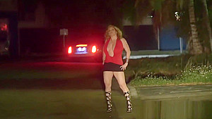 Officer Green pretends to be a slut in order to catch black criminal