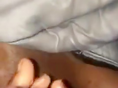 Oily Ebony Footjob