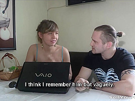 Olga in Fuck a stranger and get a TV