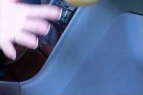 Olivia Del Rio And Sarah Shie Finger Each Other In A Car