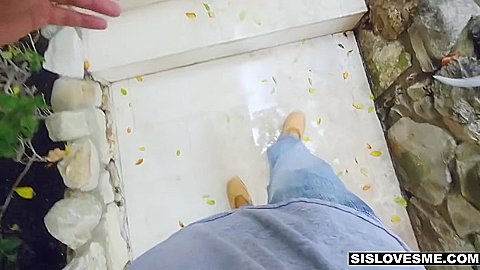 Open Minded Stepsister Ashley Lets Her Stepbrother Play With Her Toys And Ass