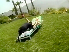 Outdoor Anal Fuck Stretches The Asshole On This Big Tit Milf Blonde Slut