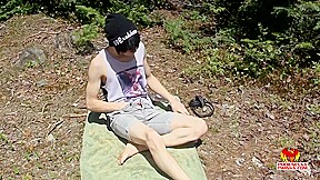 Outdoor Cum Splashing Solo - Daniel Tanner - PhoeniXXX
