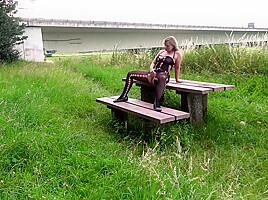 Outdoor Fuck With Natural-Tits-Teen Lina