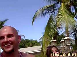 Patriotic teens 18+ Banged