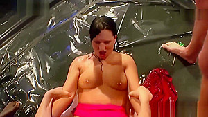 Pee drinking slut drilled