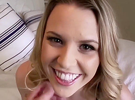 Perfect ass Aubrey Sinclair getting massive white dick POV