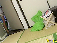 Petite Asian Rubs Her Muff