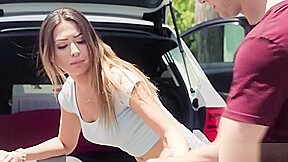 Petite Melissa Moore Fucks A Neighbor
