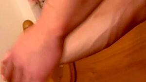 Pierced Blondie Fucking A Hard Shaft