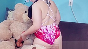 Play Time with Kiwwi - Teddy Bear Fuck!