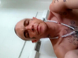 Playing in tub
