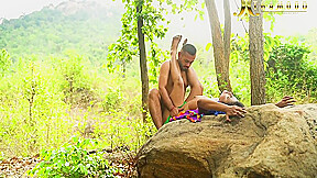 Podoshi Bhabi Ko Jungle Me Thukai, Deborji Ke Sath, Full Outdoor