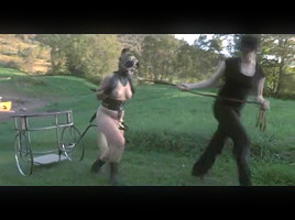 Ponyslave Pervert SADOMASOCHISM Outdoor Training