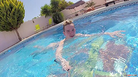 Pool Play With Hot Little Taylor - Taylor Blaze