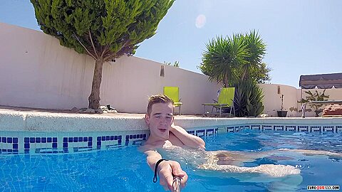 Pool Play With Hot Little Taylor - Taylor Blaze