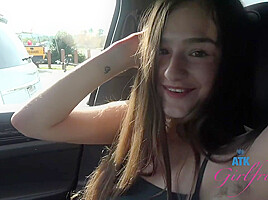 Pov And Behind-the- Production Hanging Out With Smoking And Hanging Out No Panties - Violet Viper
