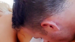 Pregnant horny whore is fucked by a stranger