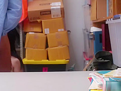 Pretty teen 18+ thief Alex Harper fucked and punished