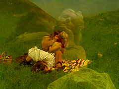 Princess Fucked On Grass By Man With Long Hair!