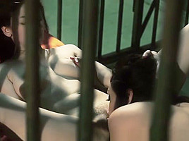 Prison Les Pussylicking Cell Mate In Jail