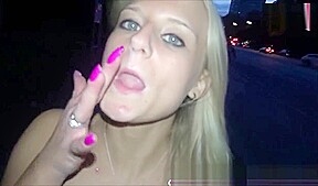 Public Threesome Sex In Berlin With German Blonde teen 18+ Slut Mmf