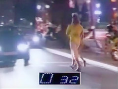 Public nudity game show with Japanese girls
