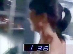 Public nudity game show with Japanese girls