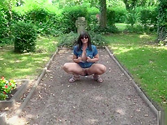 Public sex in the city with slutwife Marion