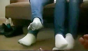 Punk Rock Chicks showing off their dirty soles & barefeet