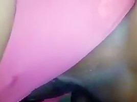 Pussy creampie thong