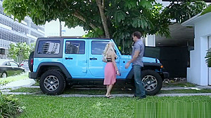 Pussy plowed teenage babysitter with big tits