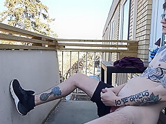 Raining Cum From The Fifth Floor