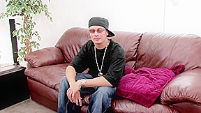 Rapper Twink Cum In Face Of Brunette Babe - FemdomSex