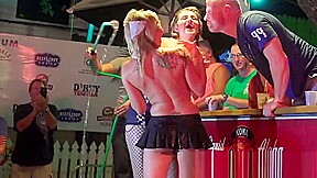 Raunchy Contest SLuts Beer Bottle Pussy POPPING