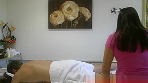 Real Asian Masseuse Tugs For Extra Tip