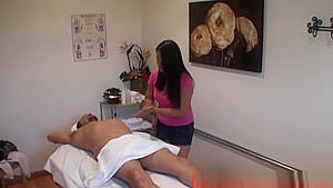 Real Asian Masseuse Tugs For Extra Tip