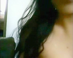 Real Indian teen 18+ shows her ass and perky tits on webcam