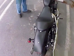 Real biker pawns his asshole for cash